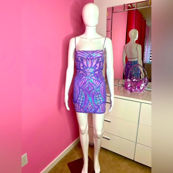 LUCY in the Sky Starstruck Mini in iridescent lilac - Picture 2 of 5